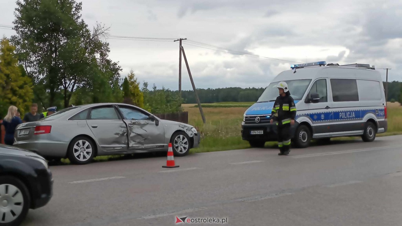 Wypadek w Borawem [26.07.2023] - zdjęcie #18 - eOstroleka.pl