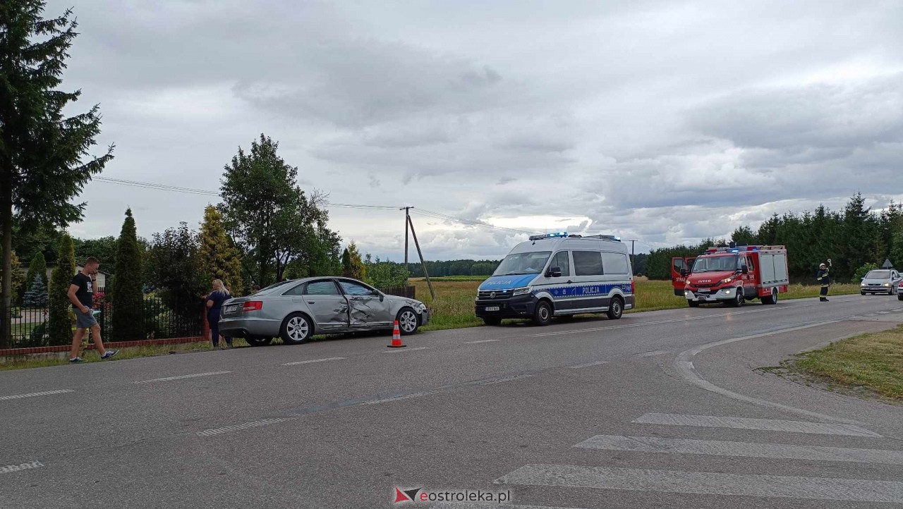 Wypadek w Borawem [26.07.2023] - zdjęcie #13 - eOstroleka.pl