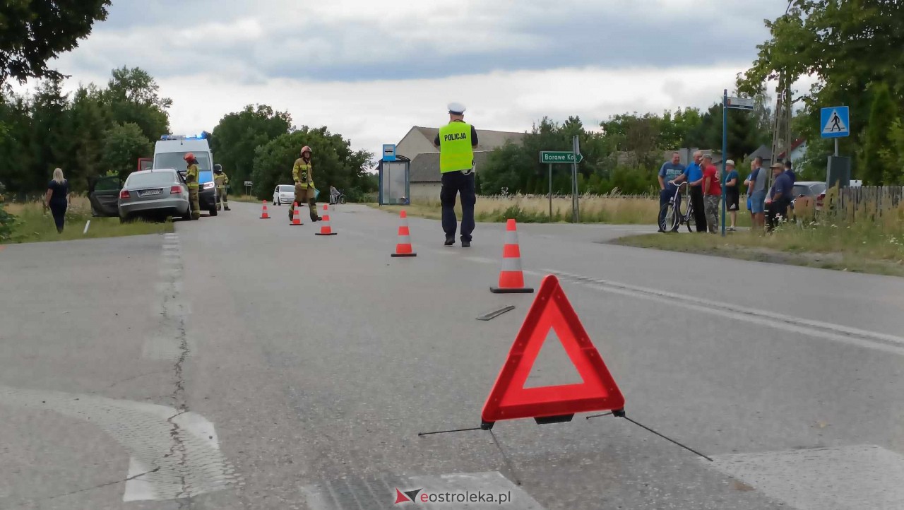 Wypadek w Borawem [26.07.2023] - zdjęcie #11 - eOstroleka.pl