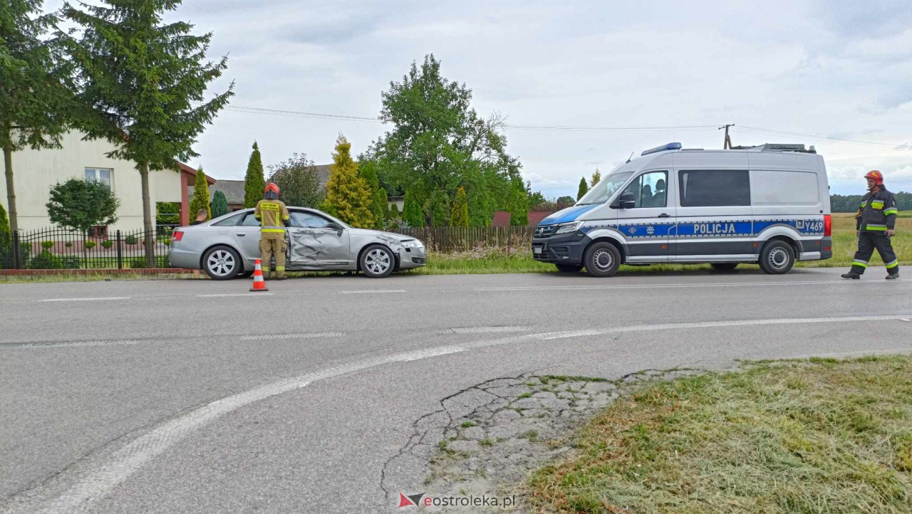 Wypadek w Borawem [26.07.2023] - zdjęcie #9 - eOstroleka.pl