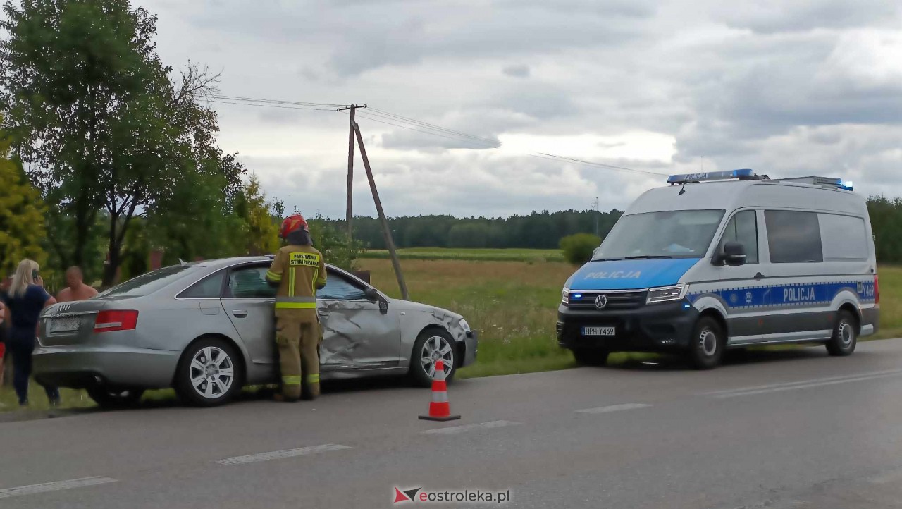 Wypadek w Borawem [26.07.2023] - zdjęcie #7 - eOstroleka.pl
