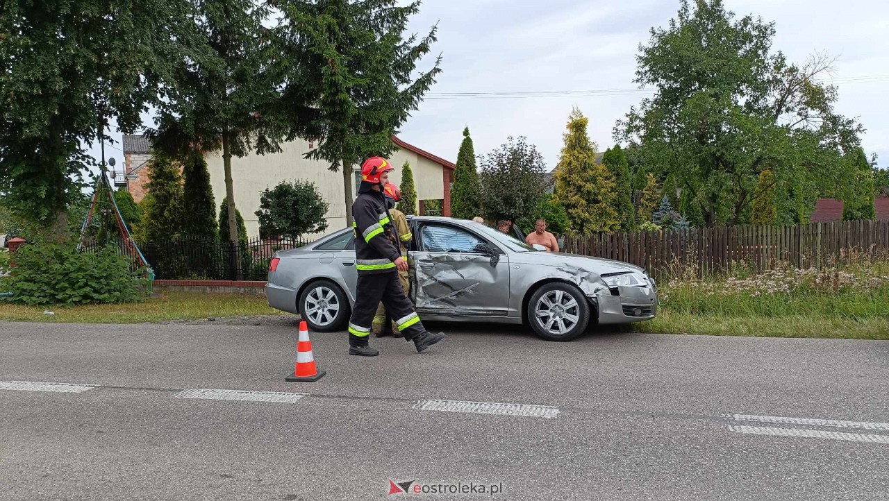 Wypadek w Borawem [26.07.2023] - zdjęcie #20 - eOstroleka.pl