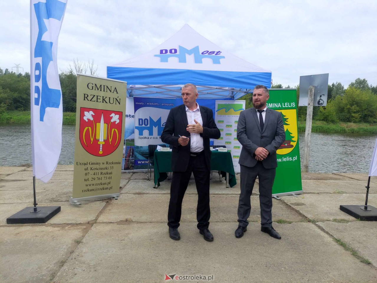 Podpisanie umowy na budowę mostu w Teodorowie [01.08.2023] - zdjęcie #37 - eOstroleka.pl