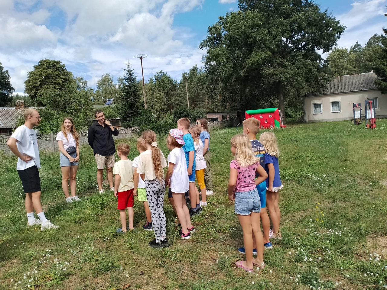 Animacje z GOKSiR w Goworowie z animatorami z innych krajów - zdjęcie #5 - eOstroleka.pl