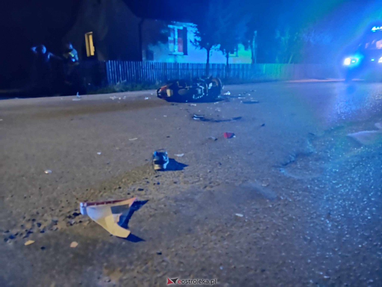 Wypadek w Dzbeninie [04.08.2023] - zdjęcie #8 - eOstroleka.pl