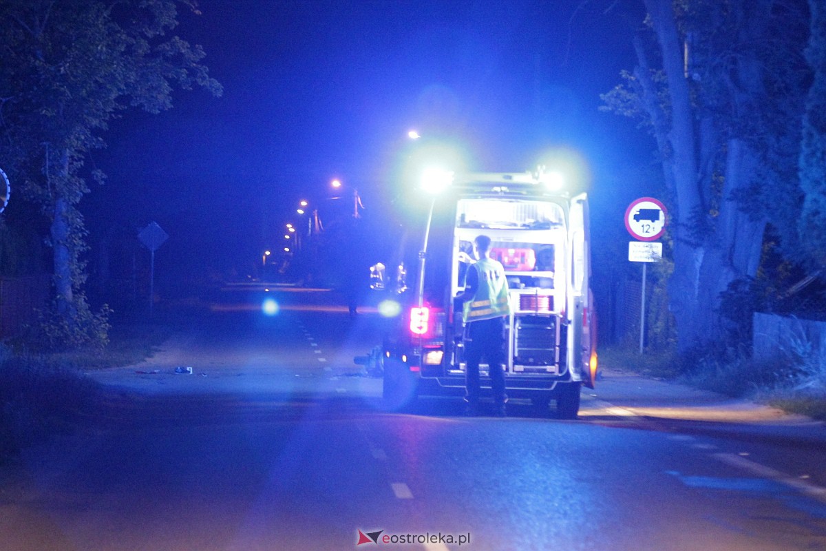 Wypadek w Dzbeninie [04.08.2023] - zdjęcie #1 - eOstroleka.pl