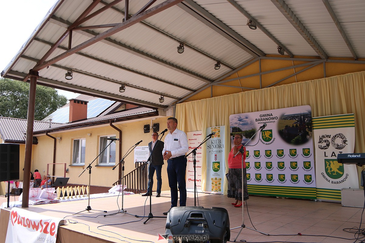 XV Przegląd Piosenki Klubów Seniora w Baranowie [06.08.2023] - zdjęcie #35 - eOstroleka.pl