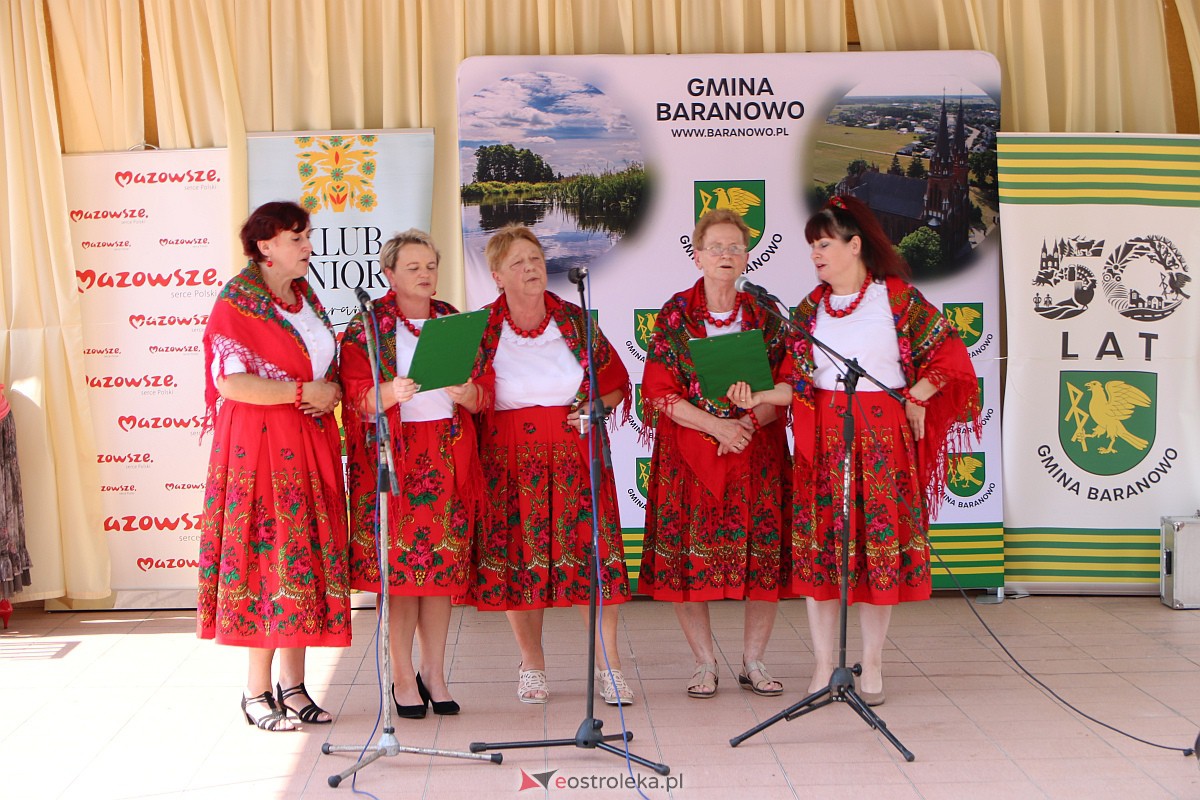 XV Przegląd Piosenki Klubów Seniora w Baranowie [06.08.2023] - zdjęcie #32 - eOstroleka.pl