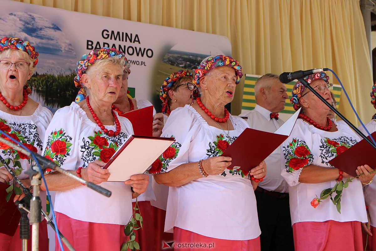 XV Przegląd Piosenki Klubów Seniora w Baranowie [06.08.2023] - zdjęcie #22 - eOstroleka.pl