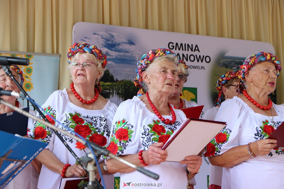 XV Przegląd Piosenki Klubów Seniora w Baranowie [06.08.2023] - zdjęcie #6 - eOstroleka.pl