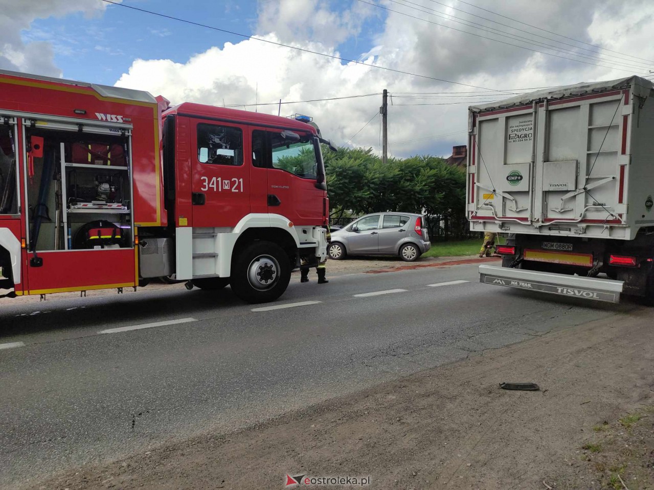 Wypadek na Stacha Konwy w Ostrołęce [09.08.2023] - zdjęcie #5 - eOstroleka.pl