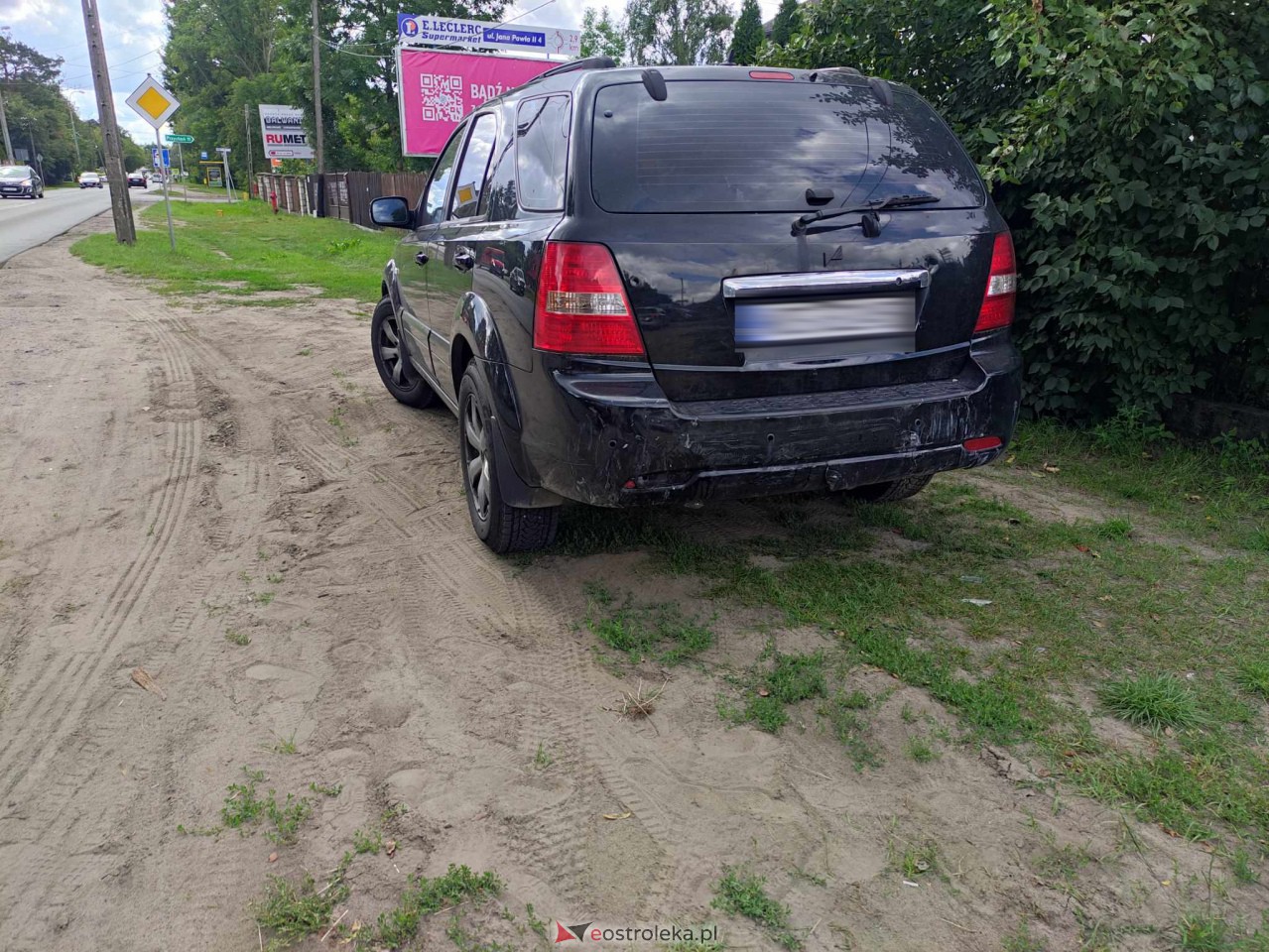 Wypadek na Stacha Konwy w Ostrołęce [09.08.2023] - zdjęcie #3 - eOstroleka.pl