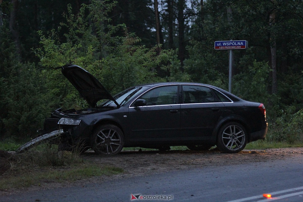 Wypadek w Łęgu Przedmiejskim [ZDJĘCIA] - zdjęcie #15 - eOstroleka.pl