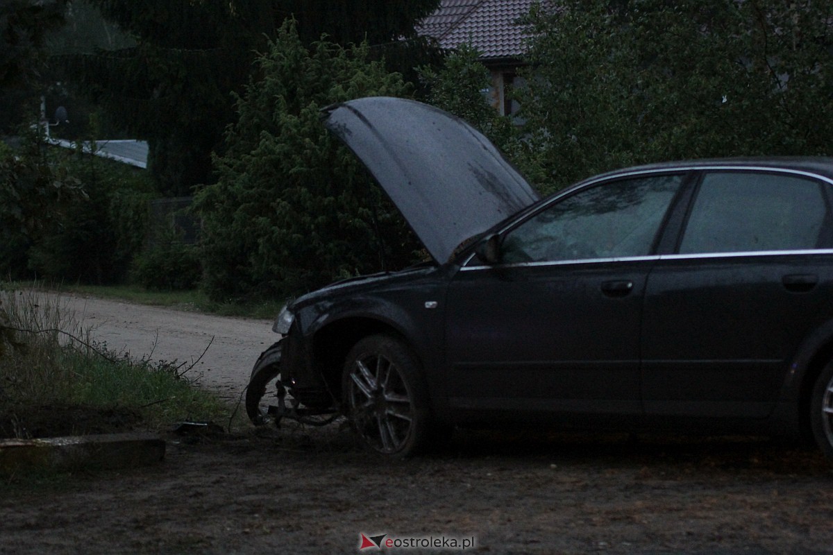 Wypadek w Łęgu Przedmiejskim [ZDJĘCIA] - zdjęcie #21 - eOstroleka.pl