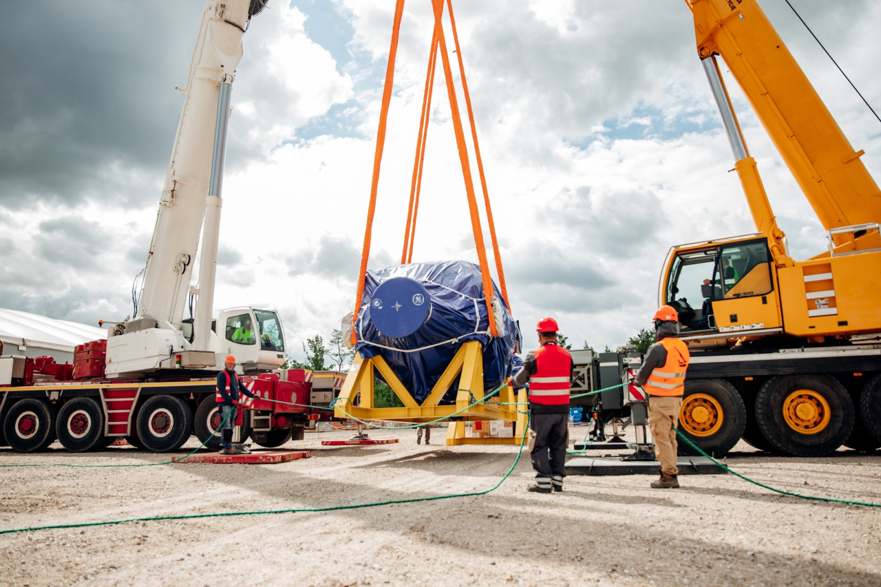 Transport turbiny do elektrowni CCGT Ostrołęka [11.08.2023] - zdjęcie #8 - eOstroleka.pl