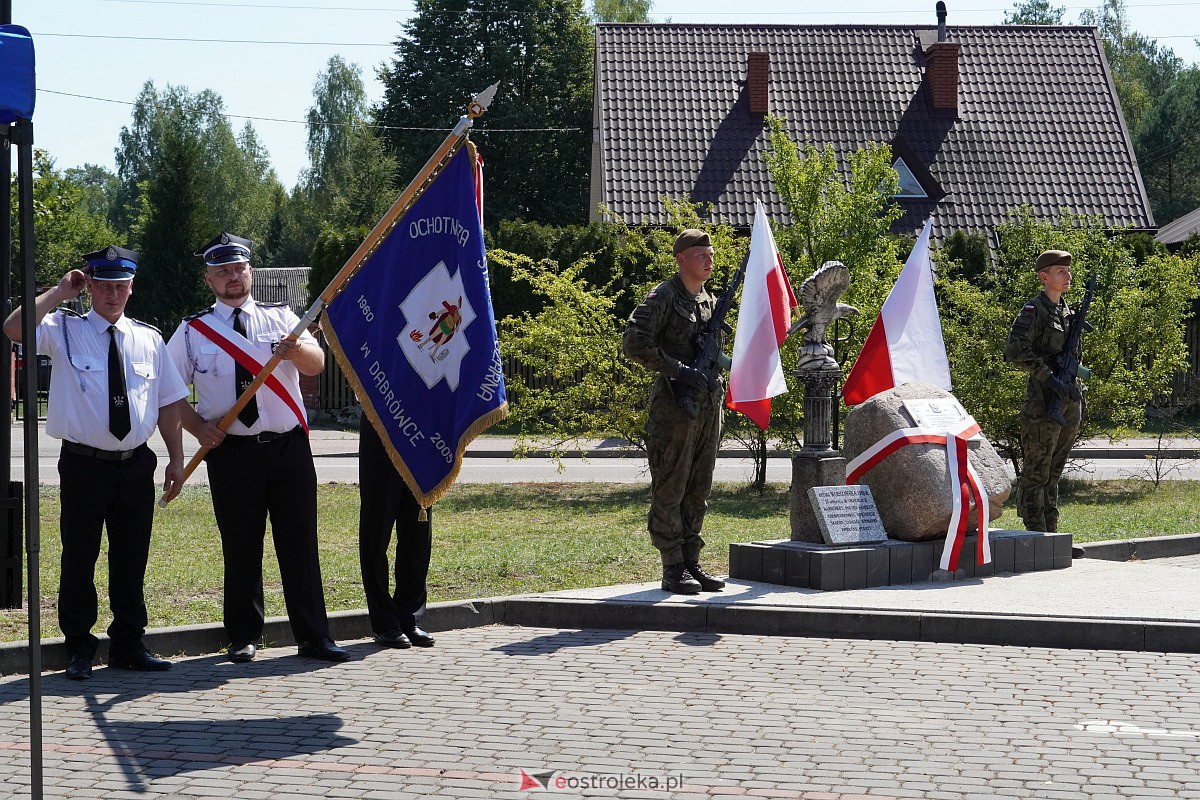 Uroczystości patriotyczne w Dąbrówce [15.08.2023] - zdjęcie #9 - eOstroleka.pl