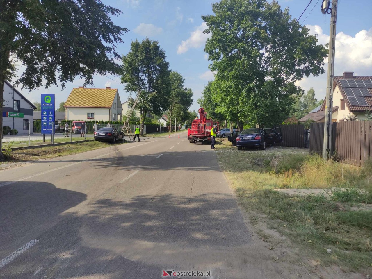 Wypadek w Białobieli [17.08.2023] - zdjęcie #3 - eOstroleka.pl