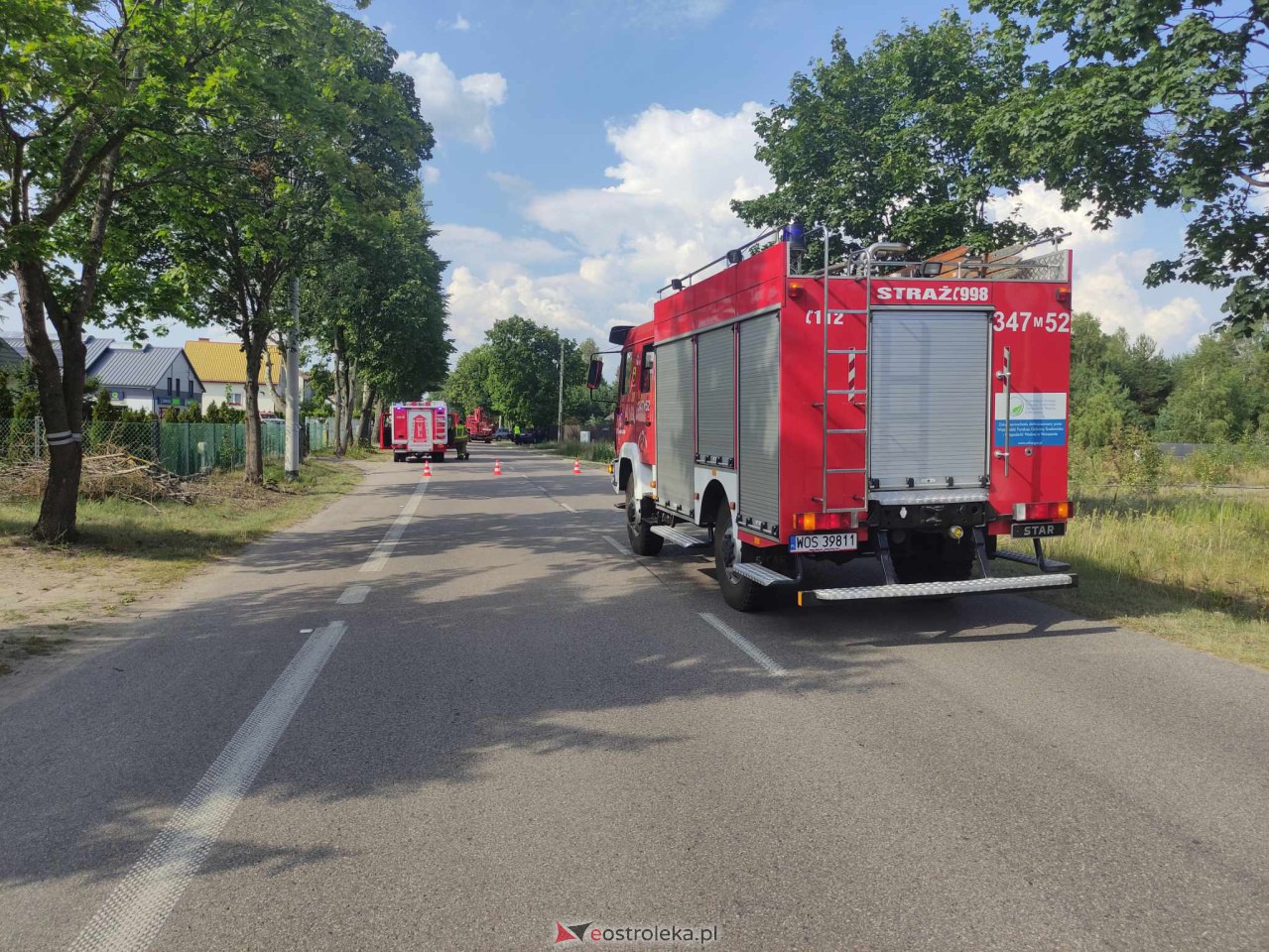 Wypadek w Białobieli [17.08.2023] - zdjęcie #11 - eOstroleka.pl
