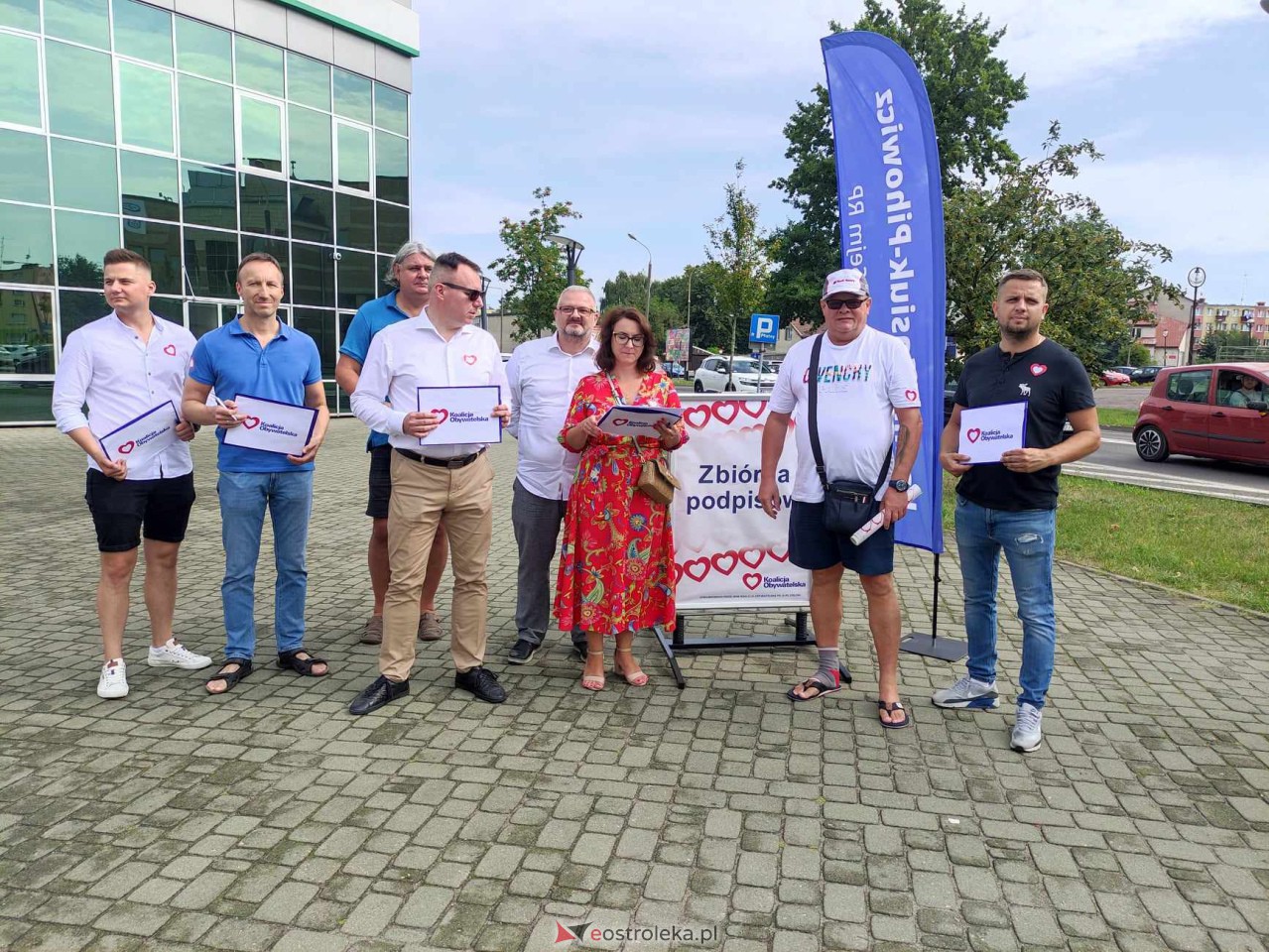 Koalicja Obywatelska zbiera podpisy [19.08.2023] - zdjęcie #8 - eOstroleka.pl