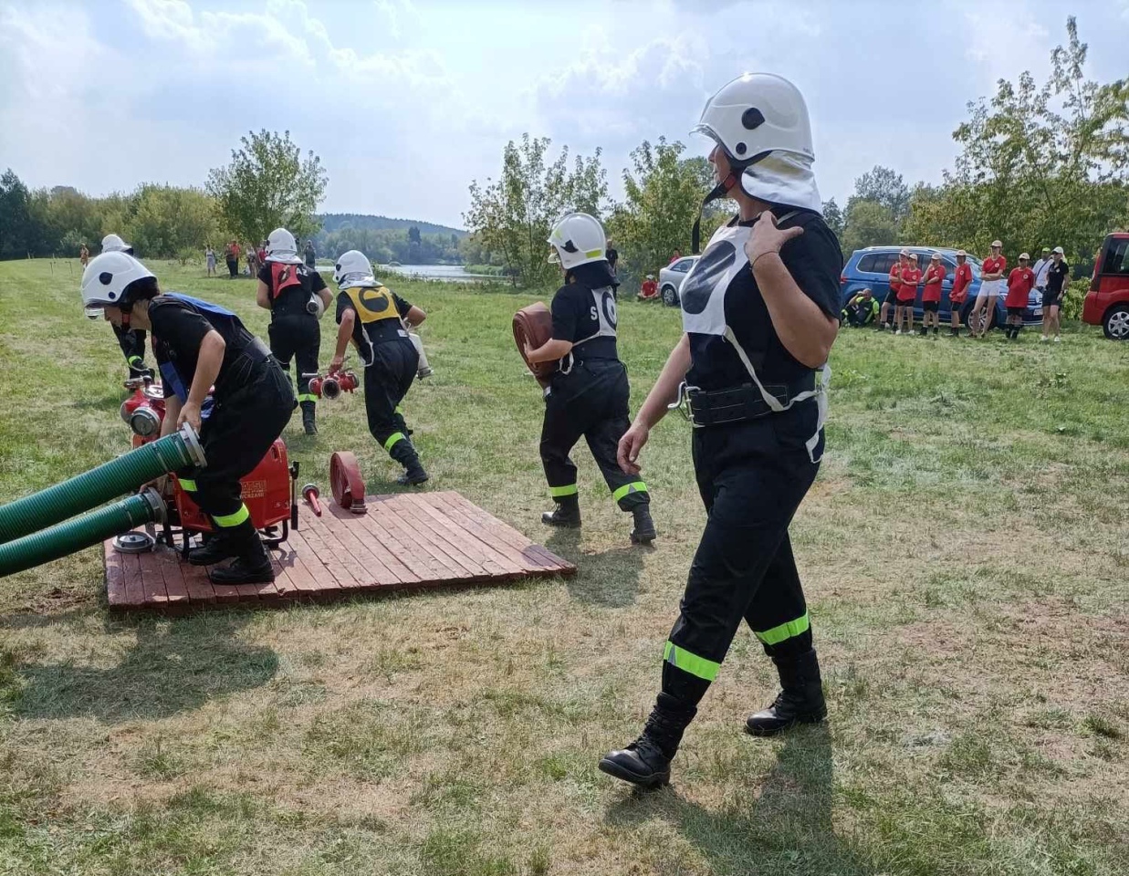 Gminne zawodach ratowniczo - gaśniczych w Kruszewie [20.08.2023] - zdjęcie #18 - eOstroleka.pl