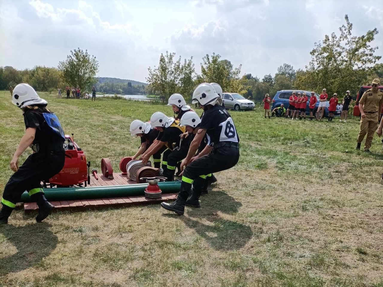 Gminne zawodach ratowniczo - gaśniczych w Kruszewie [20.08.2023] - zdjęcie #9 - eOstroleka.pl