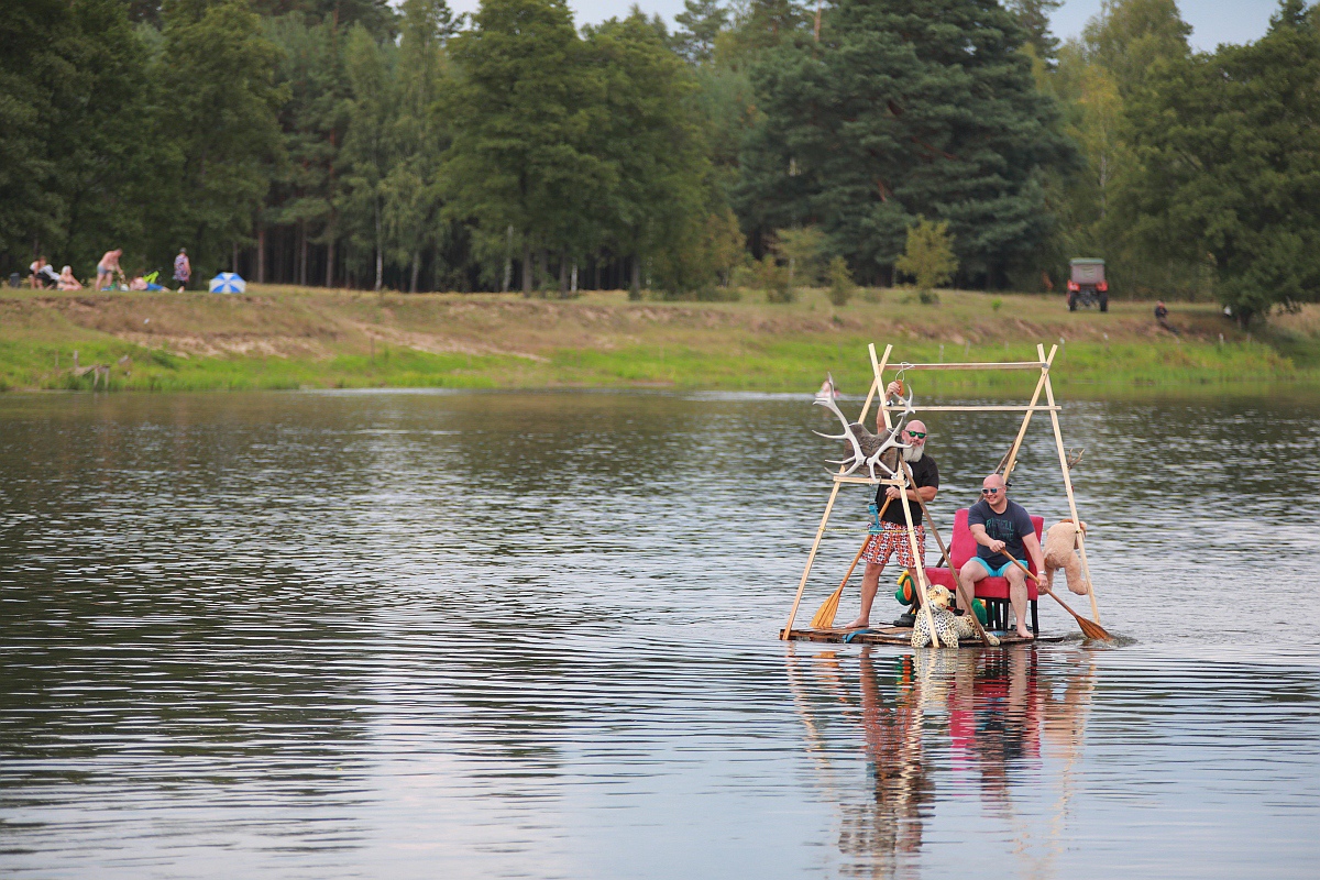 Spływ na byle czym 2023 w Kamiance [27.08.2023] - zdjęcie #110 - eOstroleka.pl