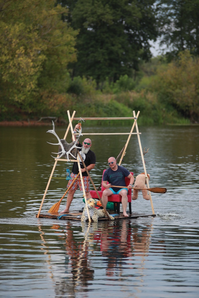 Spływ na byle czym 2023 w Kamiance [27.08.2023] - zdjęcie #109 - eOstroleka.pl