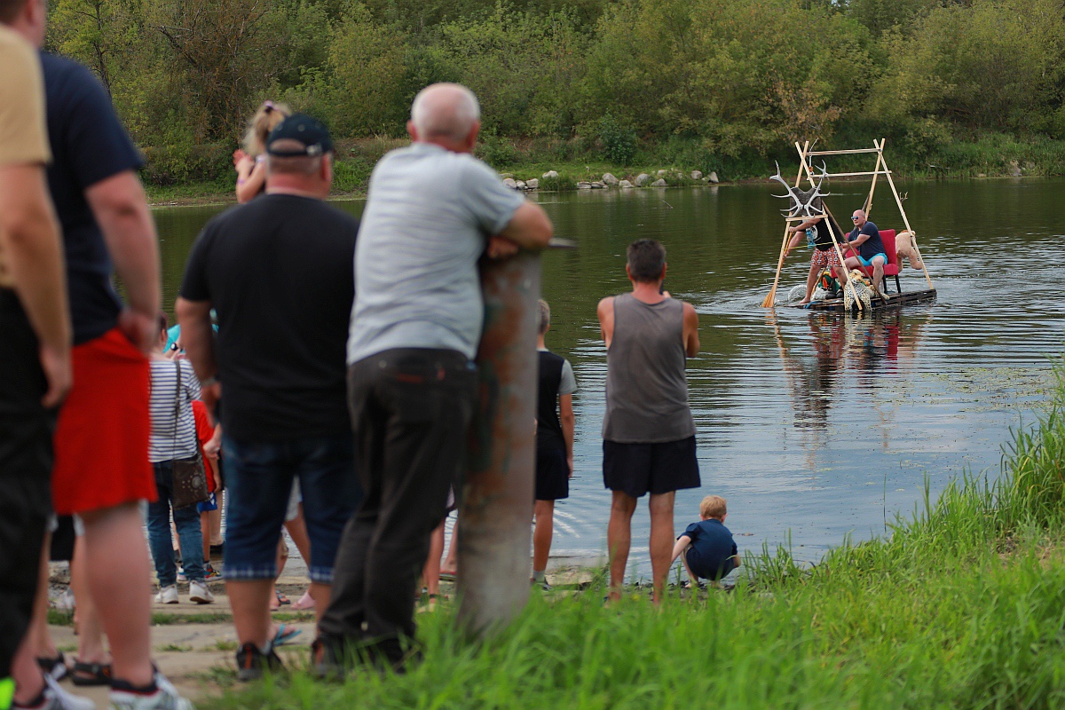 Spływ na byle czym 2023 w Kamiance [27.08.2023] - zdjęcie #107 - eOstroleka.pl