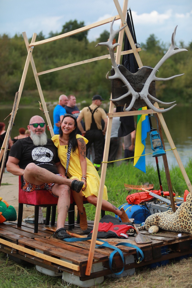 Spływ na byle czym 2023 w Kamiance [27.08.2023] - zdjęcie #103 - eOstroleka.pl