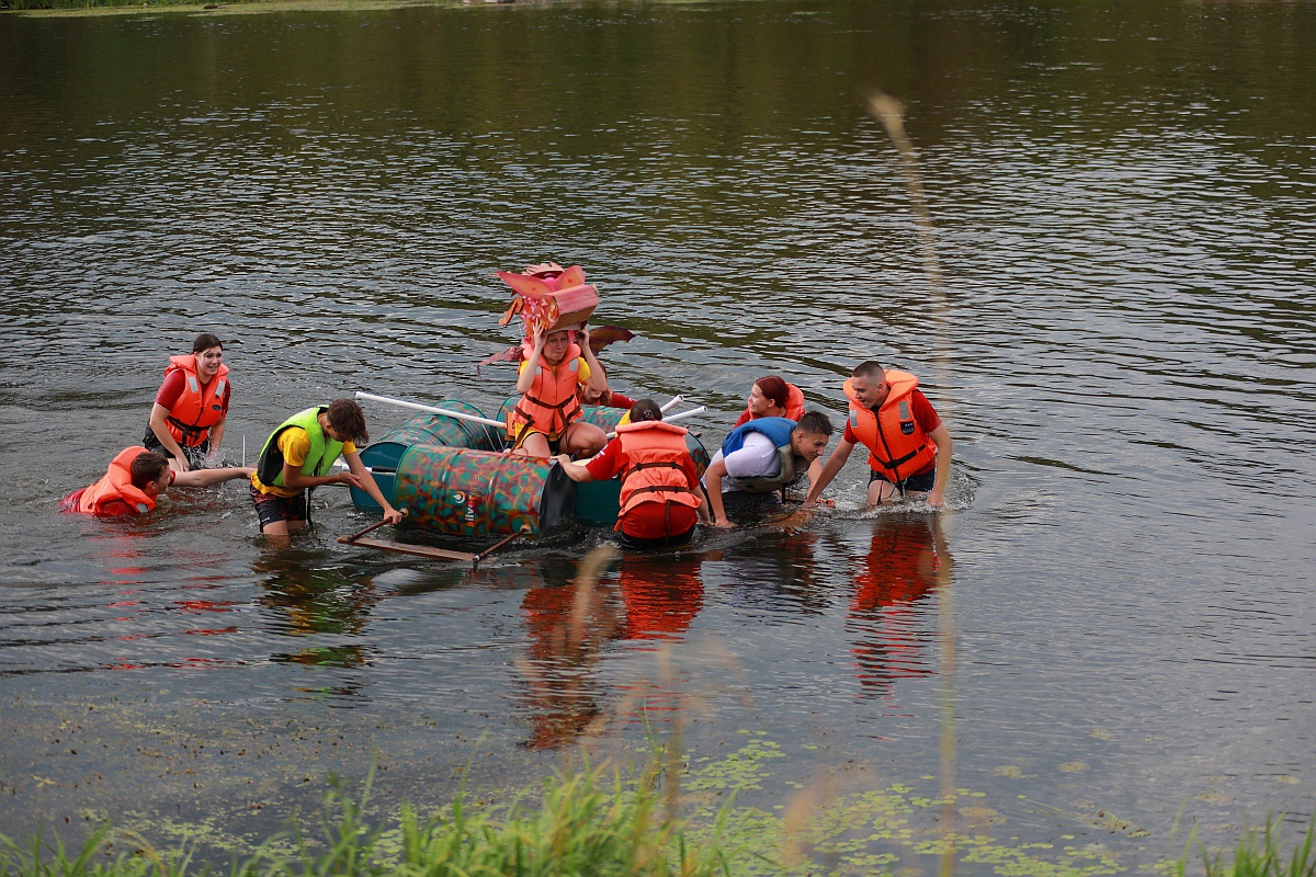 Spływ na byle czym 2023 w Kamiance [27.08.2023] - zdjęcie #93 - eOstroleka.pl