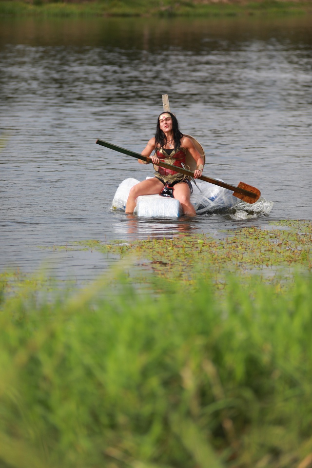 Spływ na byle czym 2023 w Kamiance [27.08.2023] - zdjęcie #69 - eOstroleka.pl