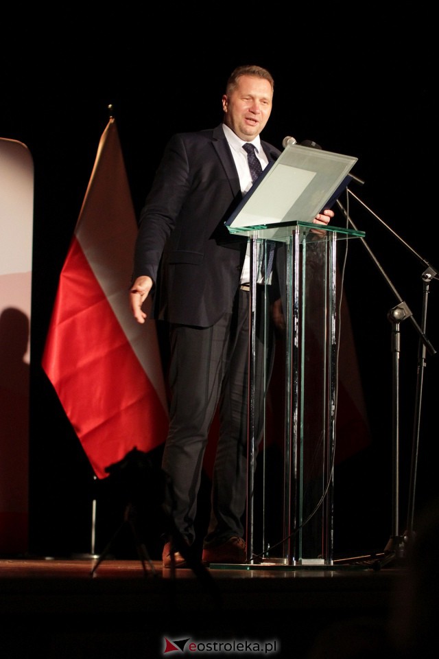 Minister Edukacji i Nauki Przemysław Czarnek w Ostrołęce [28.08.2023] - zdjęcie #23 - eOstroleka.pl