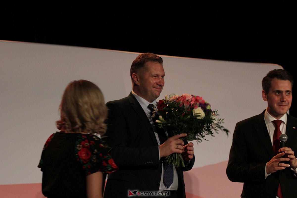 Minister Edukacji i Nauki Przemysław Czarnek w Ostrołęce [28.08.2023] - zdjęcie #12 - eOstroleka.pl