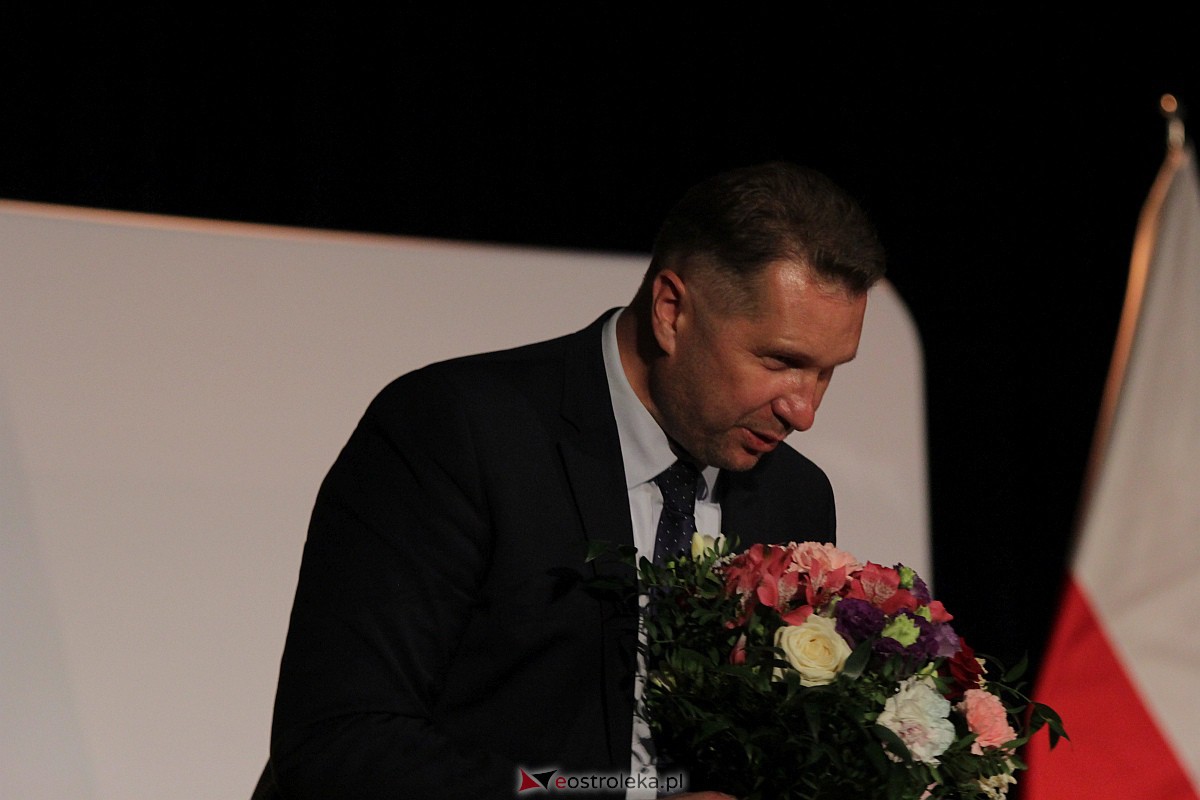 Minister Edukacji i Nauki Przemysław Czarnek w Ostrołęce [28.08.2023] - zdjęcie #7 - eOstroleka.pl