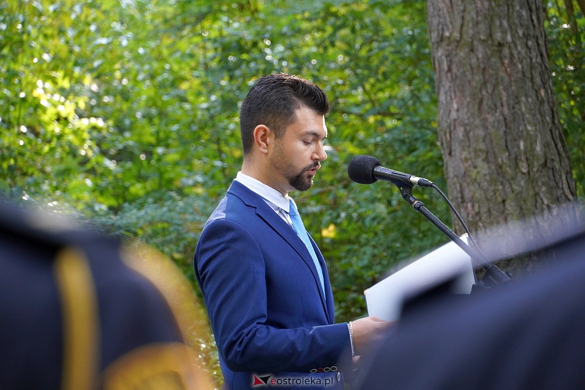 Obchody 84. rocznicy wybuchu II wojny światowej w Ostrołęce [1.09.2023] - zdjęcie #64 - eOstroleka.pl