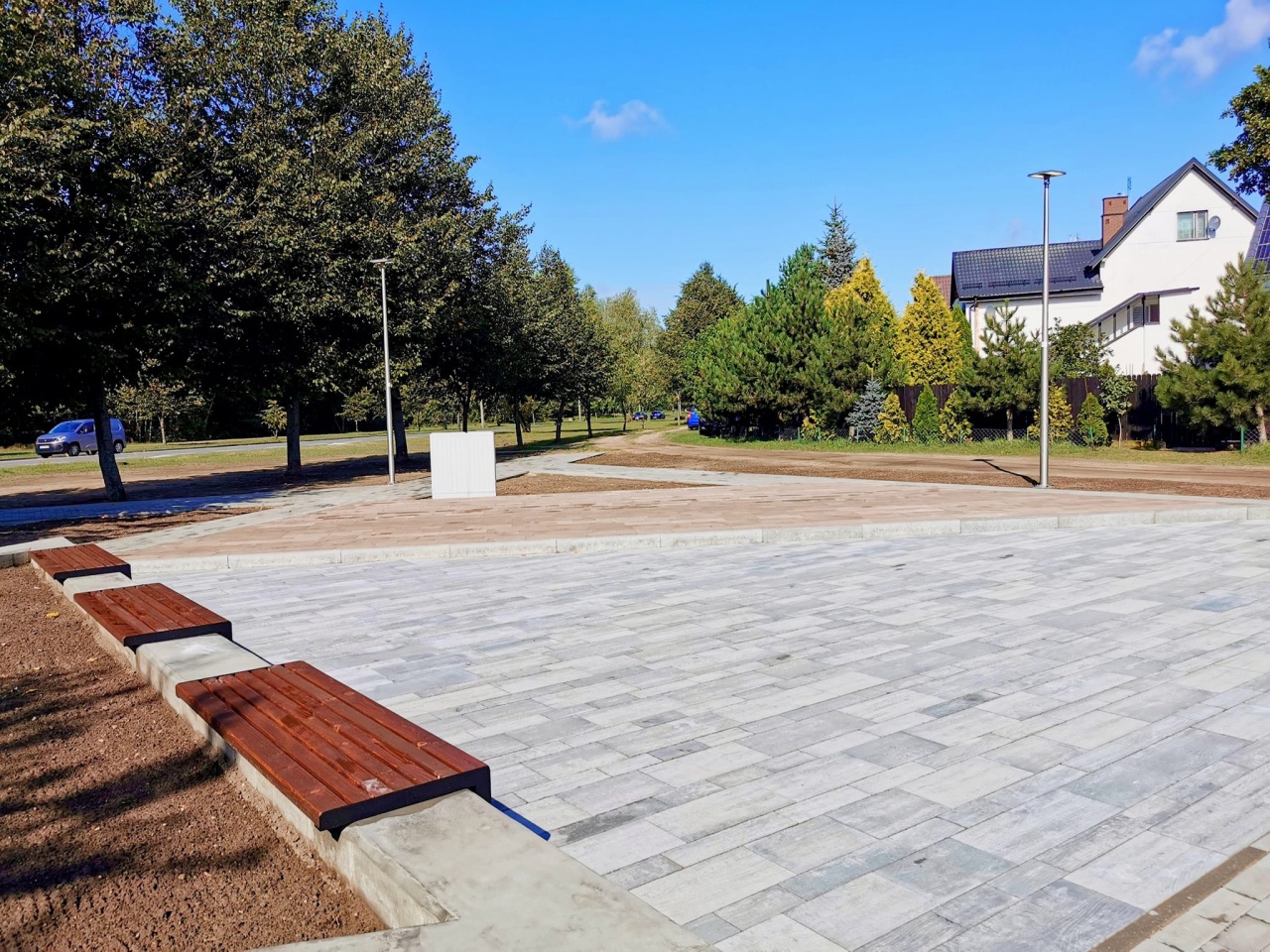 Nowe miejsce wypoczynku w Ostrołęce. Park kieszonkowy na osiedlu Centrum [1.09.2023] - zdjęcie #22 - eOstroleka.pl