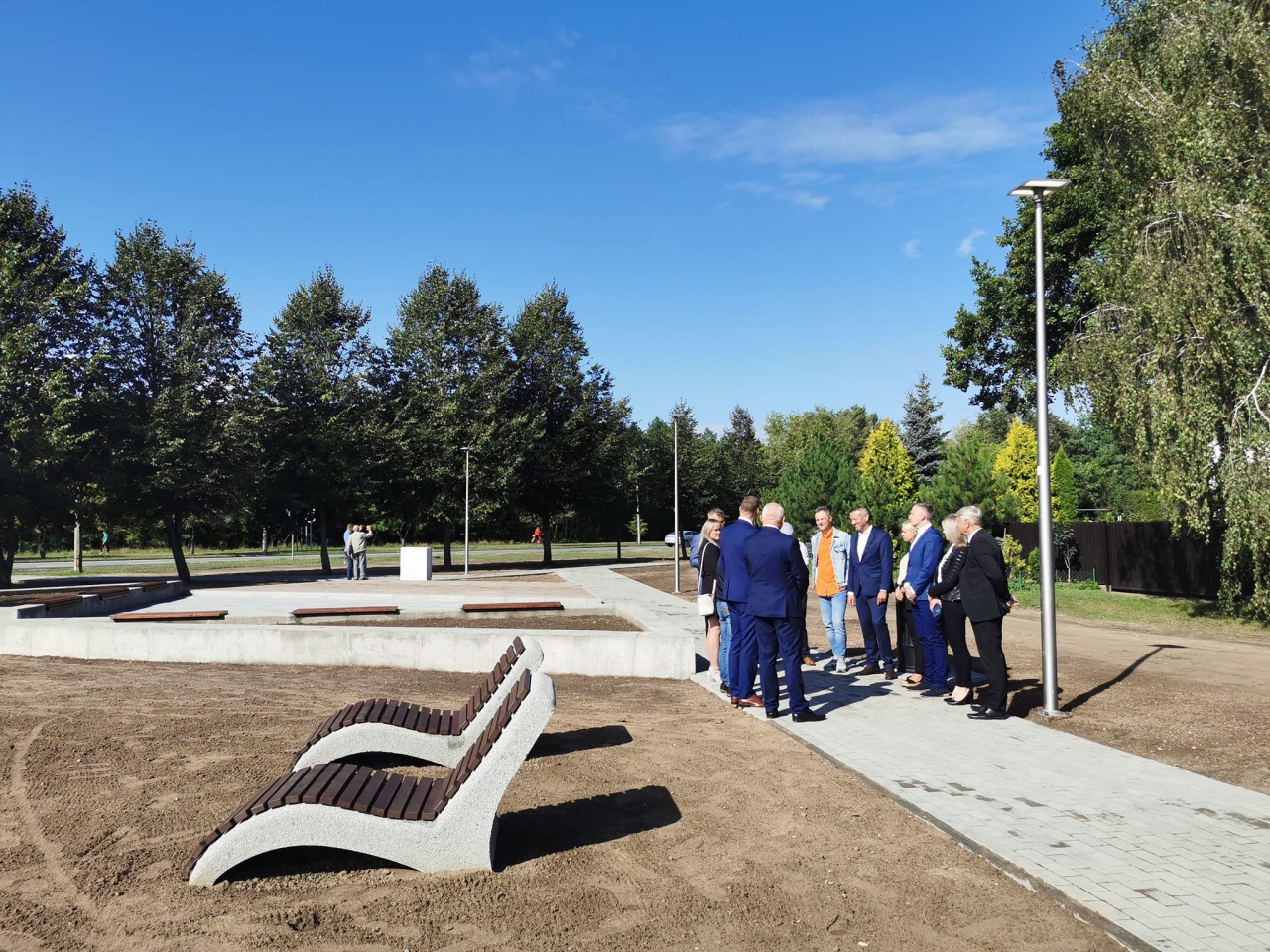 Nowe miejsce wypoczynku w Ostrołęce. Park kieszonkowy na osiedlu Centrum [1.09.2023] - zdjęcie #17 - eOstroleka.pl