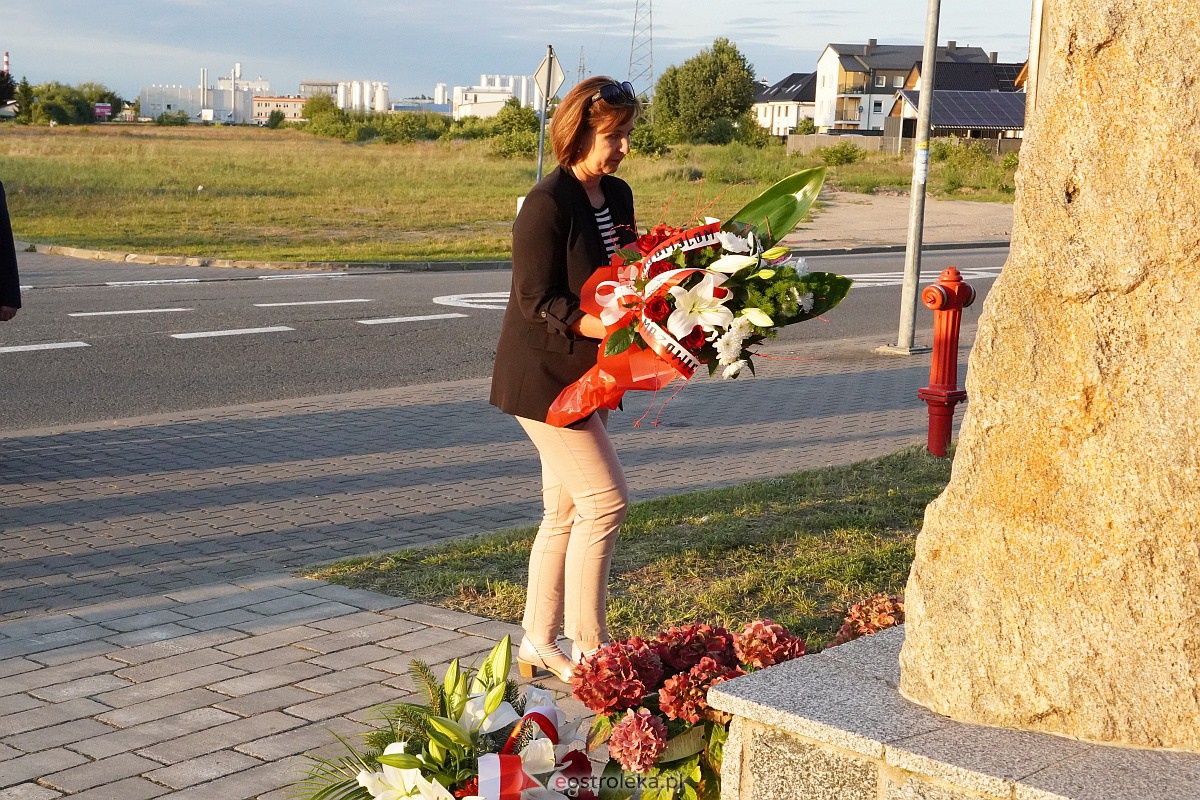 Obchody 84. rocznicy wybuchu II wojny światowej w Ostrołęce [1.09.2023] - zdjęcie #19 - eOstroleka.pl