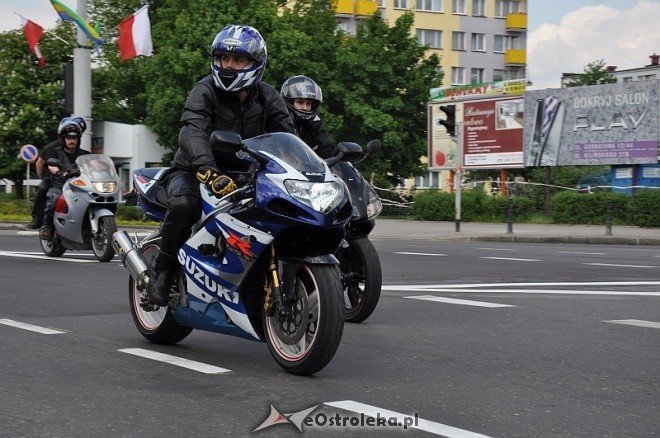 4 Zlot Motocyklowy - parada (21.05.2011) - zdjęcie #12 - eOstroleka.pl