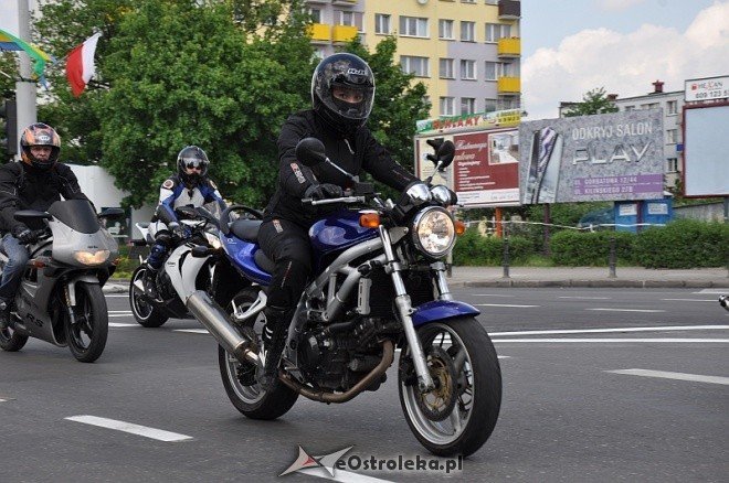 4 Zlot Motocyklowy - parada (21.05.2011) - zdjęcie #11 - eOstroleka.pl