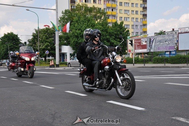 4 Zlot Motocyklowy - parada (21.05.2011) - zdjęcie #9 - eOstroleka.pl