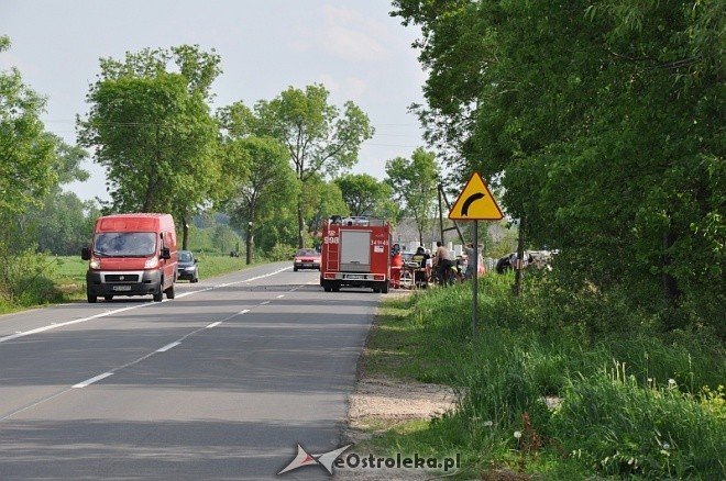Wypadek w Tobolicach (21.05.2011) - zdjęcie #1 - eOstroleka.pl