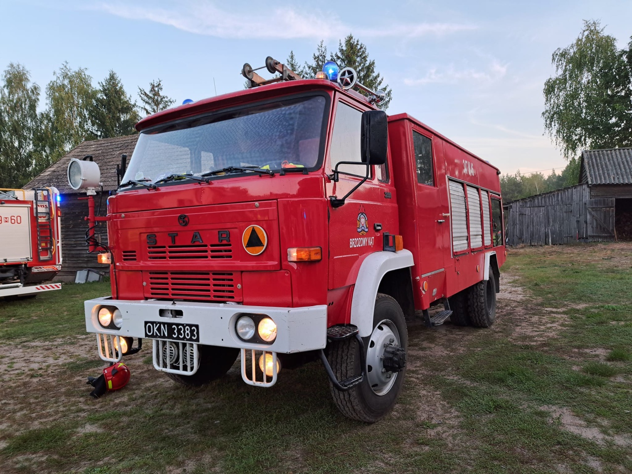 Pożar domu w Cyku. Straty oszacowano na około 100 tysięcy [08.09.2023] - zdjęcie #2 - eOstroleka.pl
