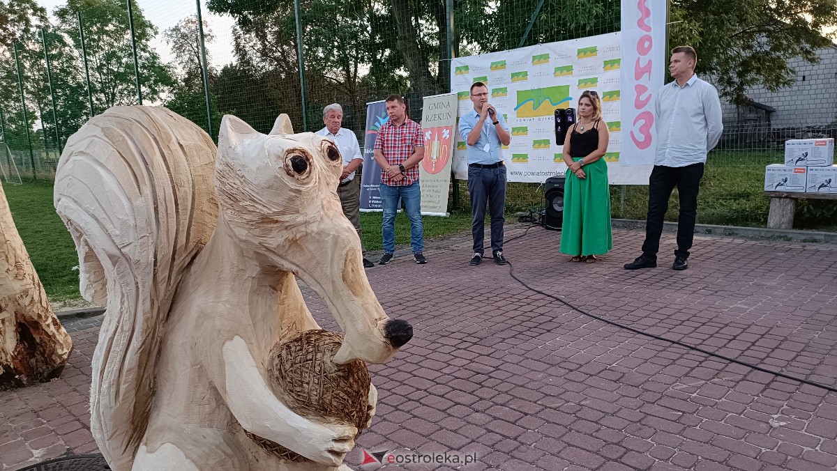 Plener rzeźbiarski w Nowej Wsi Wschodniej - podsumowanie [08.09.2023] - zdjęcie #26 - eOstroleka.pl