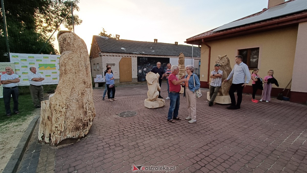 Plener rzeźbiarski w Nowej Wsi Wschodniej - podsumowanie [08.09.2023] - zdjęcie #15 - eOstroleka.pl