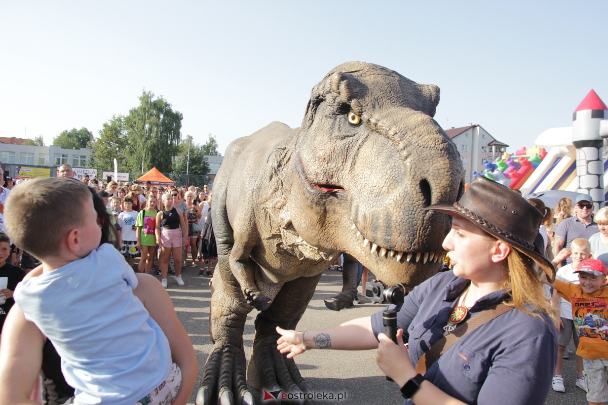 Festyn rodzinny na Osiedlu Centrum. Oko w oko z dinozaurem [10.09.2023] - zdjęcie #63 - eOstroleka.pl