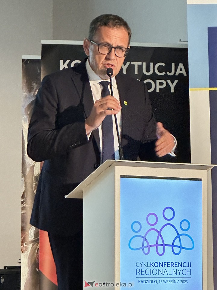 Konferencja w Kadzidle: Fundusze europejskie szansą dla subregionu ostrołęckiego [15.09.2023] - zdjęcie #17 - eOstroleka.pl