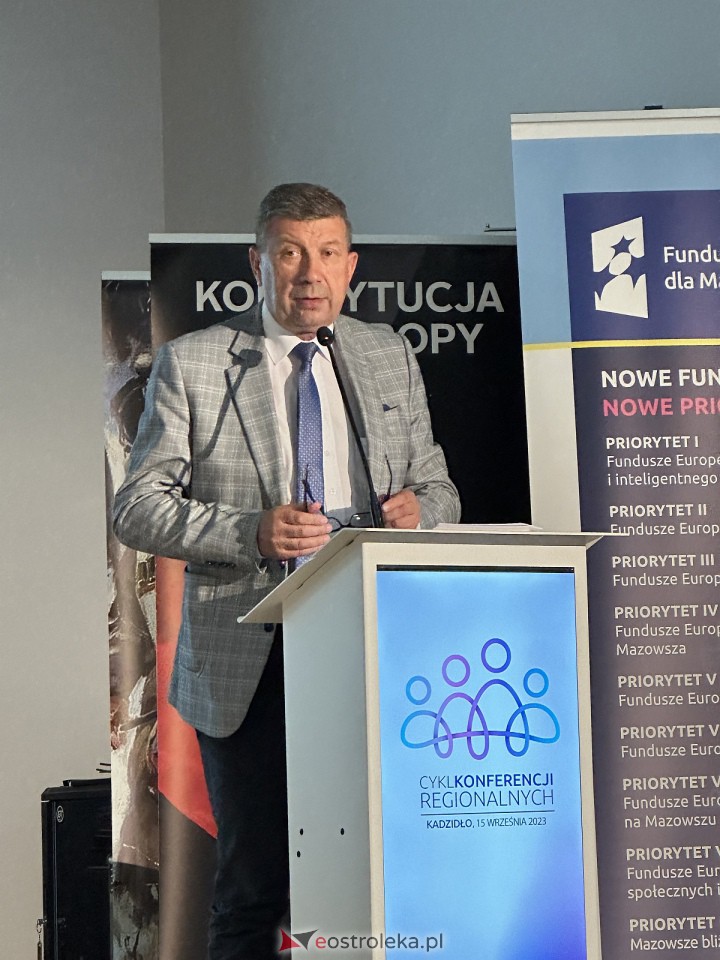 Konferencja w Kadzidle: Fundusze europejskie szansą dla subregionu ostrołęckiego [15.09.2023] - zdjęcie #16 - eOstroleka.pl