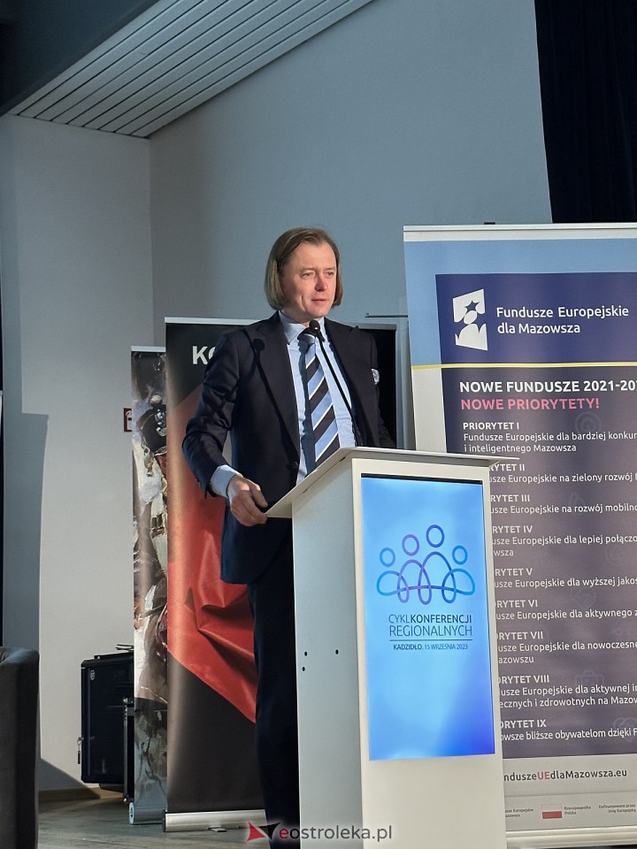 Konferencja w Kadzidle: Fundusze europejskie szansą dla subregionu ostrołęckiego [15.09.2023] - zdjęcie #14 - eOstroleka.pl