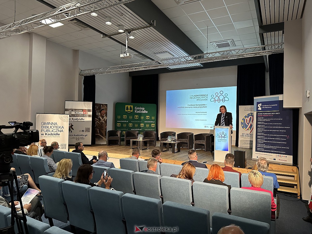 Konferencja w Kadzidle: Fundusze europejskie szansą dla subregionu ostrołęckiego [15.09.2023] - zdjęcie #10 - eOstroleka.pl